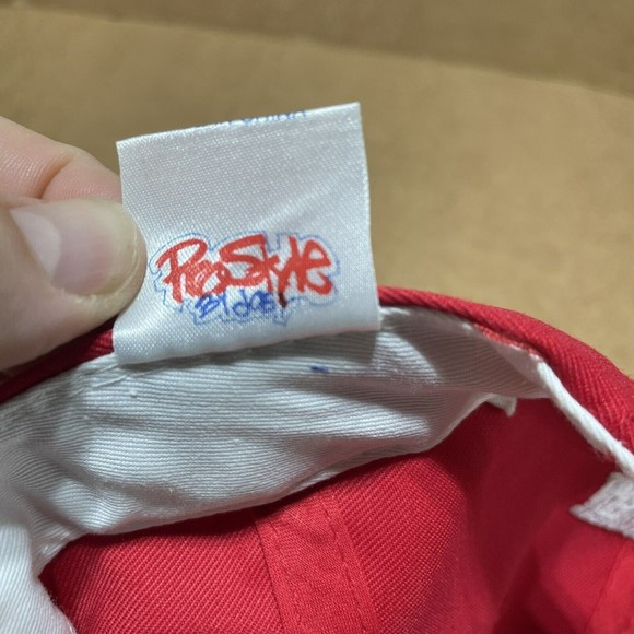 Nebraska Cornhuskers SnapBack Hat, Red, Adjustable, Logo, Pro Style, Script - Picture 7 of 9